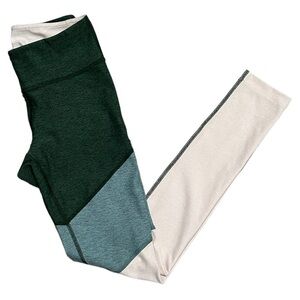 Outdoor Voices Athletic Springs Tricolor 7/8 Yoga Pants Sz XS